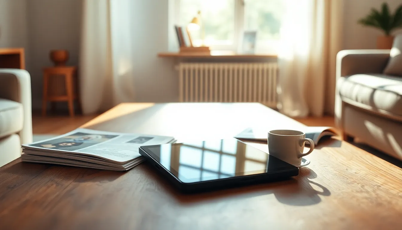 태블릿 사용 예시