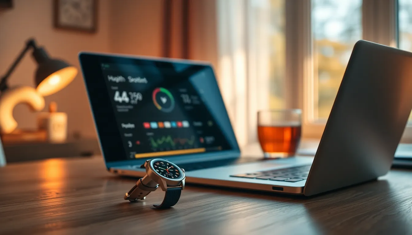스마트워치와 건강 관리 앱 연동
